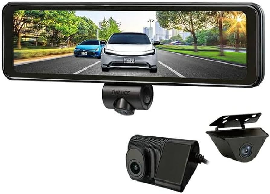 BAL ドライブレコーダーミラー Amazon | BAL ( 大橋産業 ) ドライブレコーダーミラー 前後録画 GPS